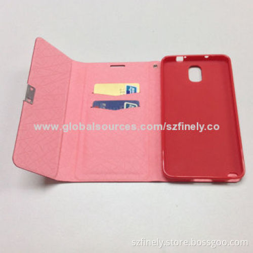 PU leather Cases for mobile phone，many models for your choose and various Colors Available